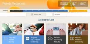Health wellness program incentives